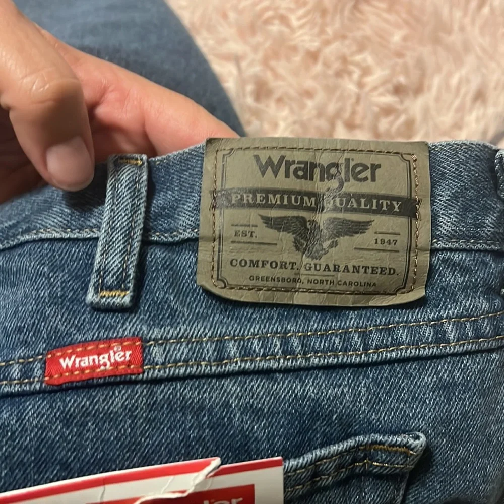 Wrangler blue regular fit jeans 46x30 NWT